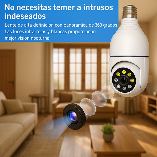 OmniLamp™ Cámara Panorámica WiFi