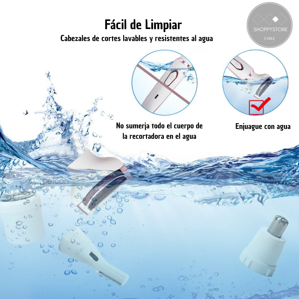 PureTouch™ Depiladora Multifunción 4 en 1