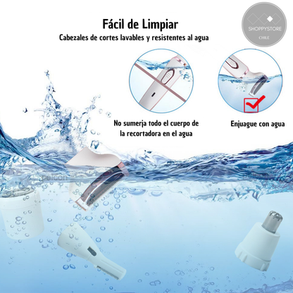 PureTouch™ Depiladora Multifunción 4 en 1