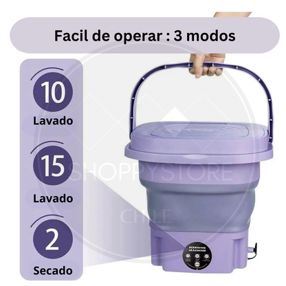 TurboWash™ Mini Lavadora de Alta Velocidad