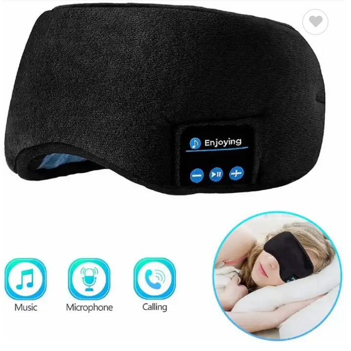 SleepSound™ Mascarilla con Audífonos para Dormir